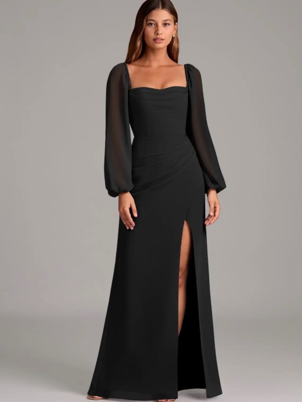 Black Azazie Brixley Dress sz 26